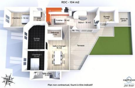 Dpt Seine et Marne (77), à vendre ensemble immobilier - 196 m² - Terrain de 475,00 m², 196 mt2, 5 chambres