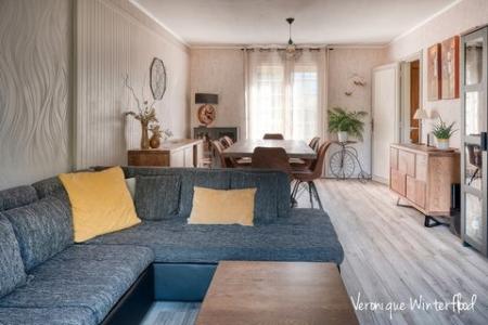 Dpt Yvelines (78), à vendre MEULAN EN YVELINES maison de 103m²- 4 chambres- garage- sous-sol- jardin, 103 mt2, 4 chambres