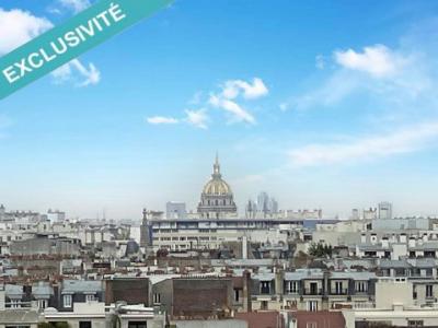 Paris 15 - vue Tour EIFFEL - MONTMARTRE - INVALIDES, 66 m², 2 CH, terrasse 5,5 m², 66 mt2, 2 chambres