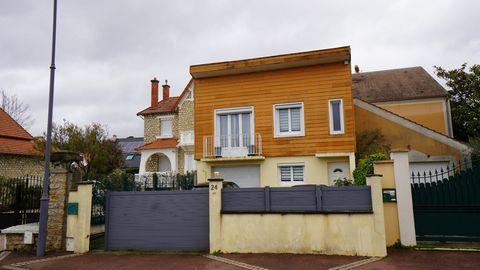 Dpt Val d'Oise (95), à vendre SAINT PRIX maison P4, 100 mt2, 3 chambres
